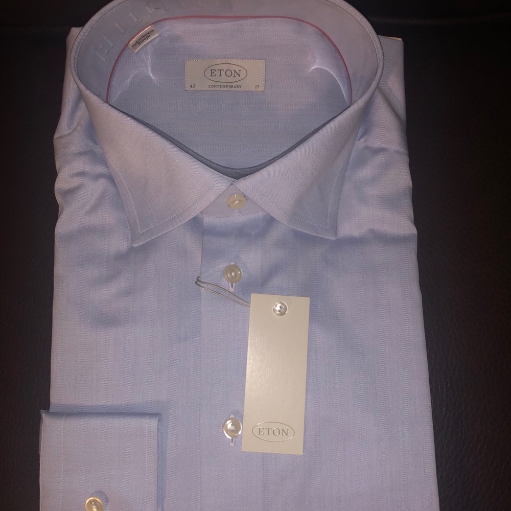 New Men’s Eton Contemporary Dress Shirt